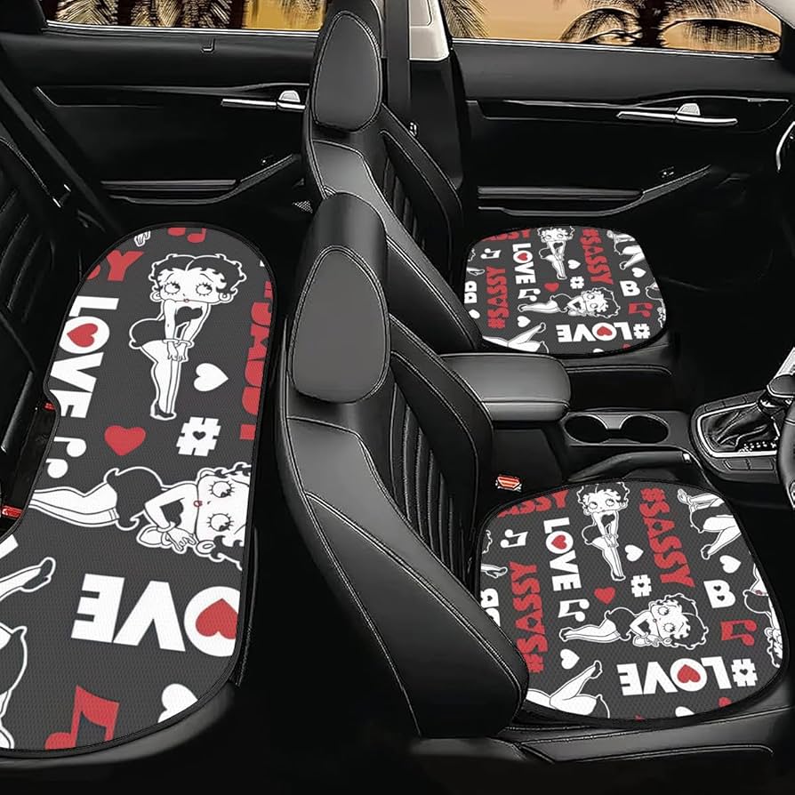Amazon.co.jp: Bettyboop ベティちゃん 車の座布団 カーシート