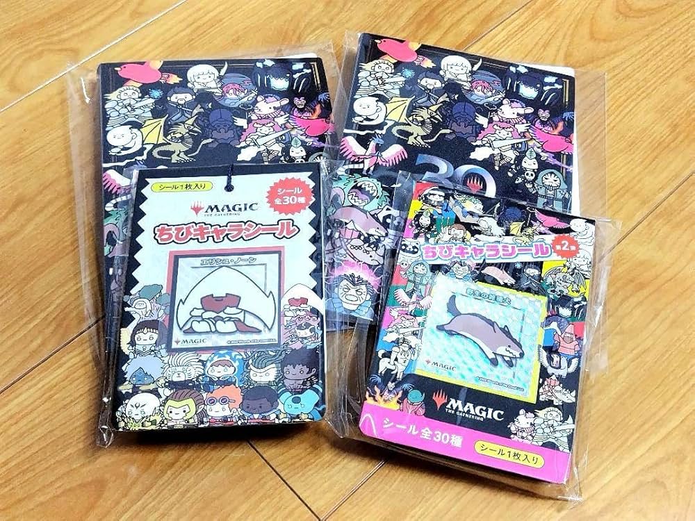 MTG FFちびキャラマット＋ちびキャラシール MTG FFちびキャラシール柄