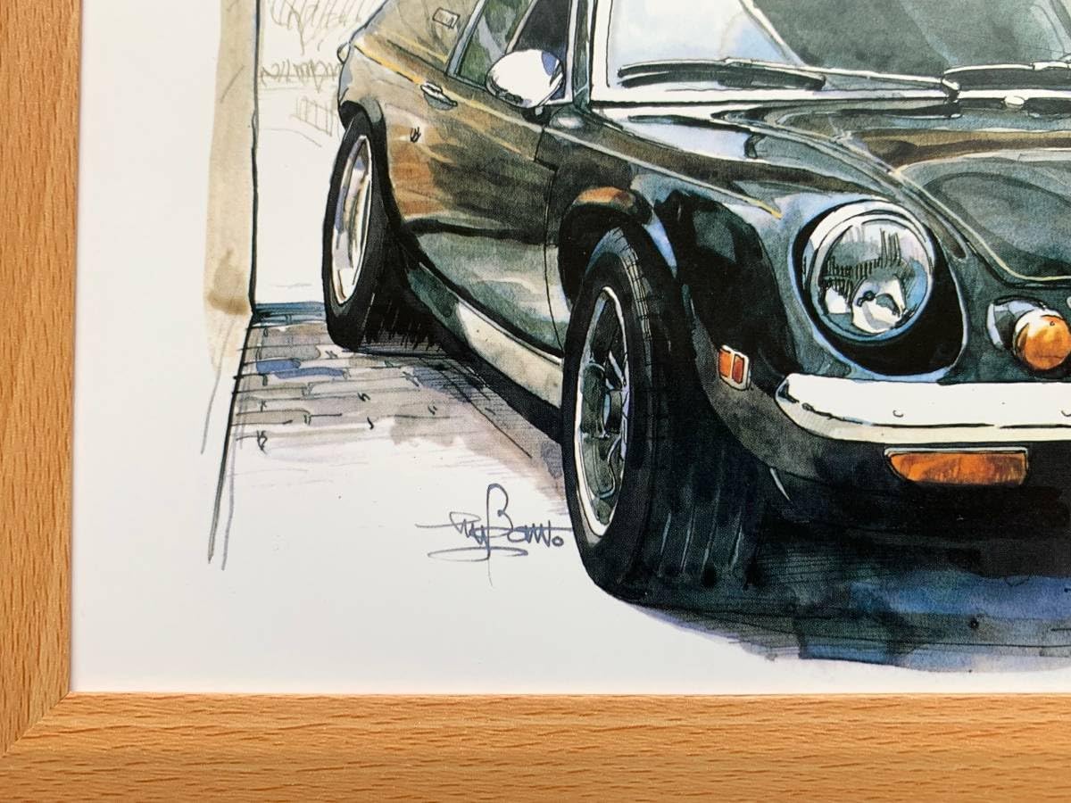 Amazon.co.jp: □BOW。池田和弘『Lotus Europa SPL』B5サイズ 額入り