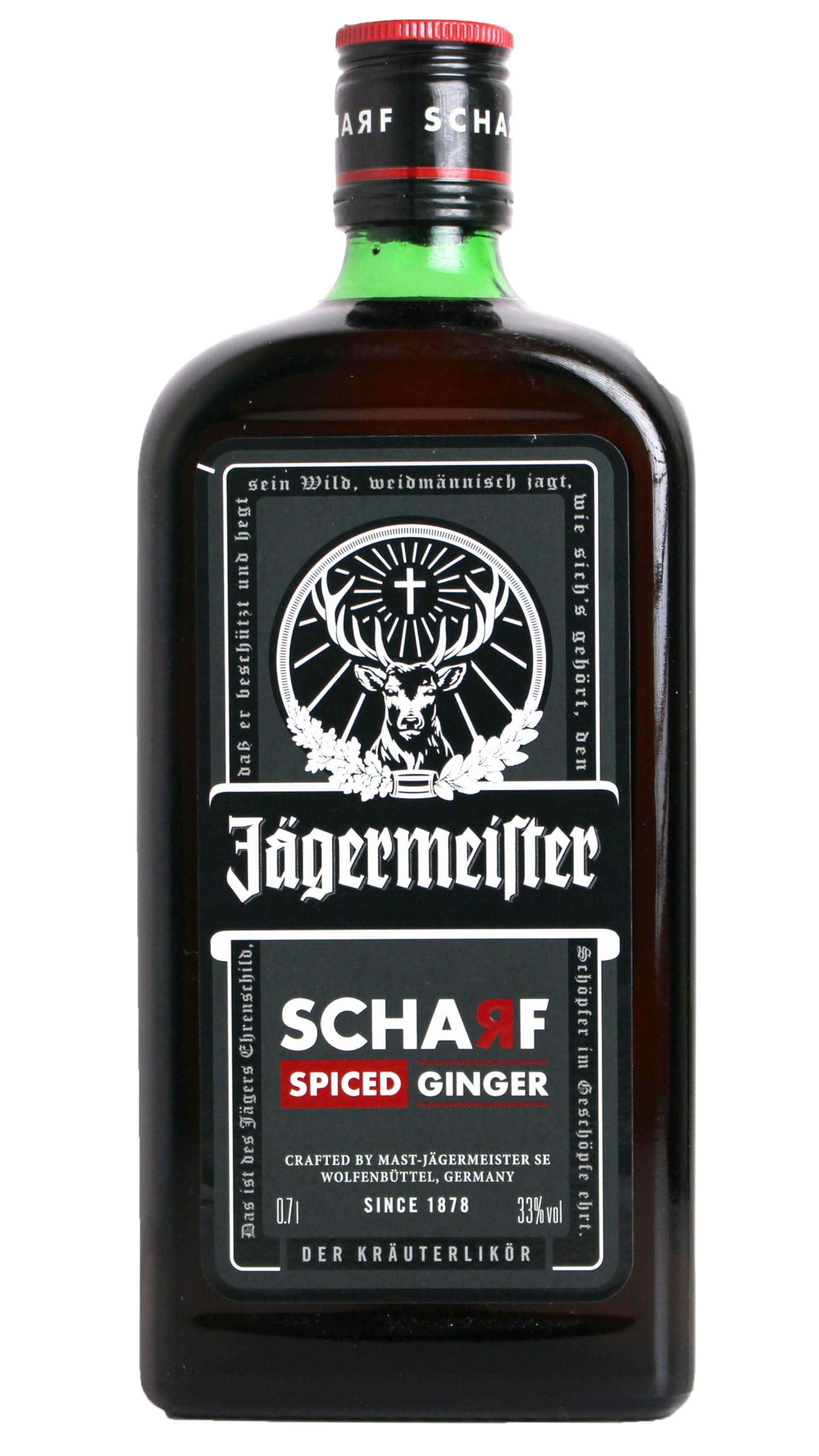 Amazon.co.jp: Jagermeister Hot Ginger 33° 700ml (Jägermeister