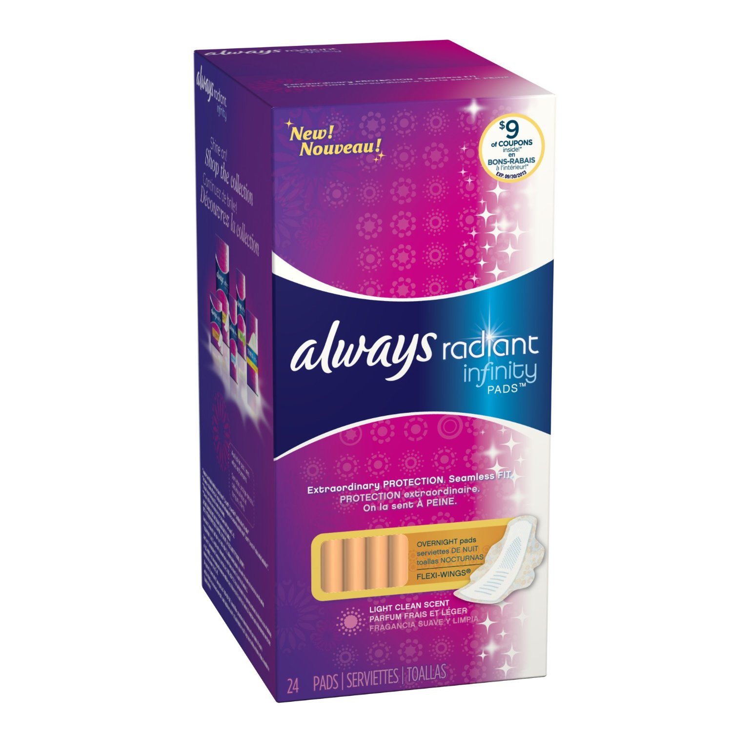 Amazon | Always フレッシュ香りナプキン夜用 羽付き24枚 並行輸入品