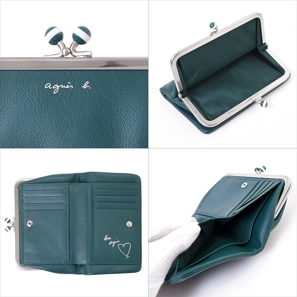 Amazon | アニエスベー agnes b. 財布 がま口 長財布 ロングウォレット