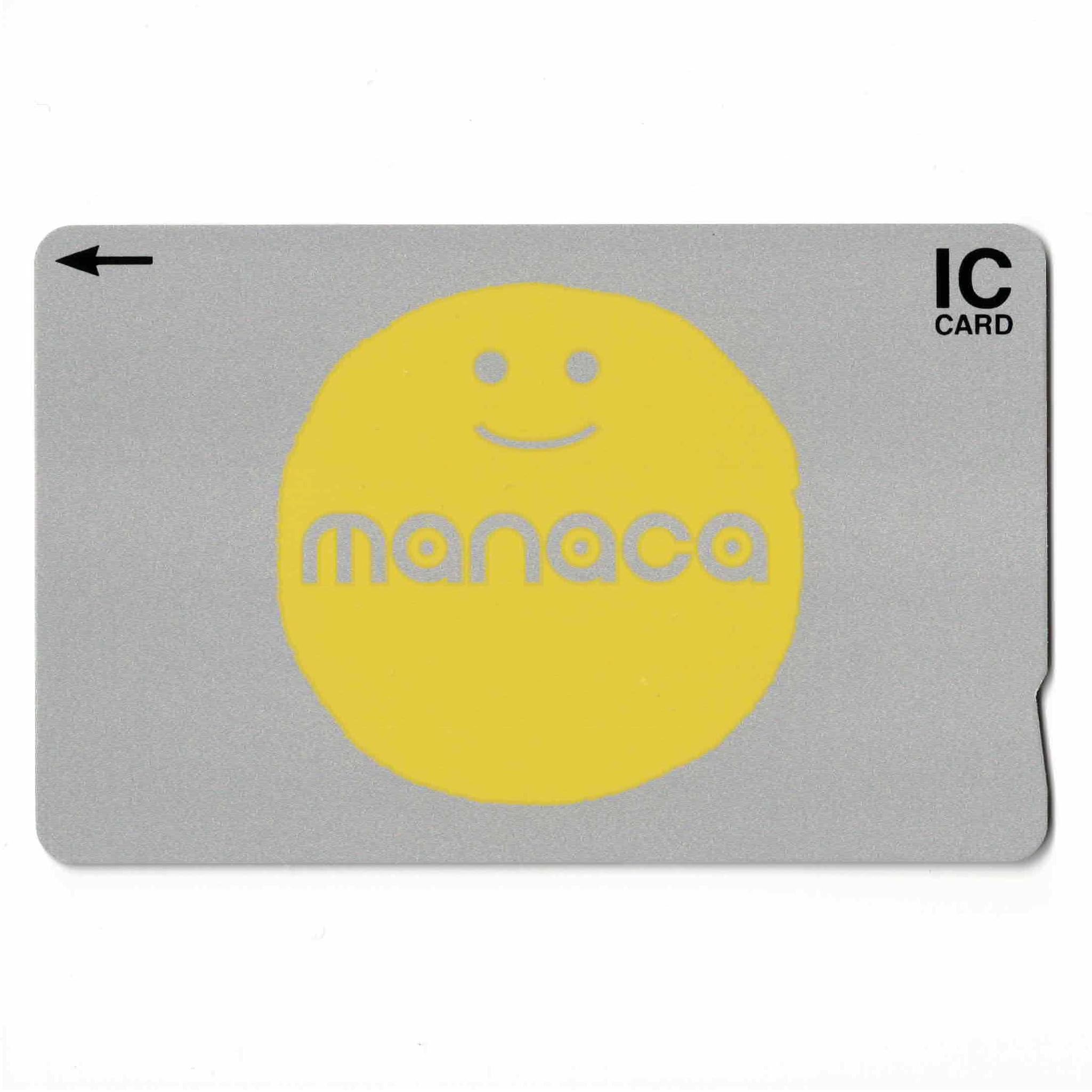 manaca デビュー 記念 マナカ 台紙付き 記念manaca マナカ manaca