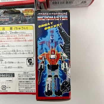 Amazon | タカラ トランスフォーマー マイクロマスター 6体合体戦士