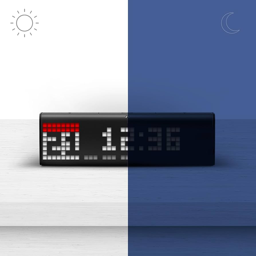 Amazon.co.jp: LaMetric Time アプリ付きWi-Fi時計 : ホーム＆キッチン