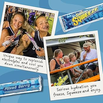 Amazon.com: Sqwincher Sqweeze Electrolyte Replenishing Freeze Pops