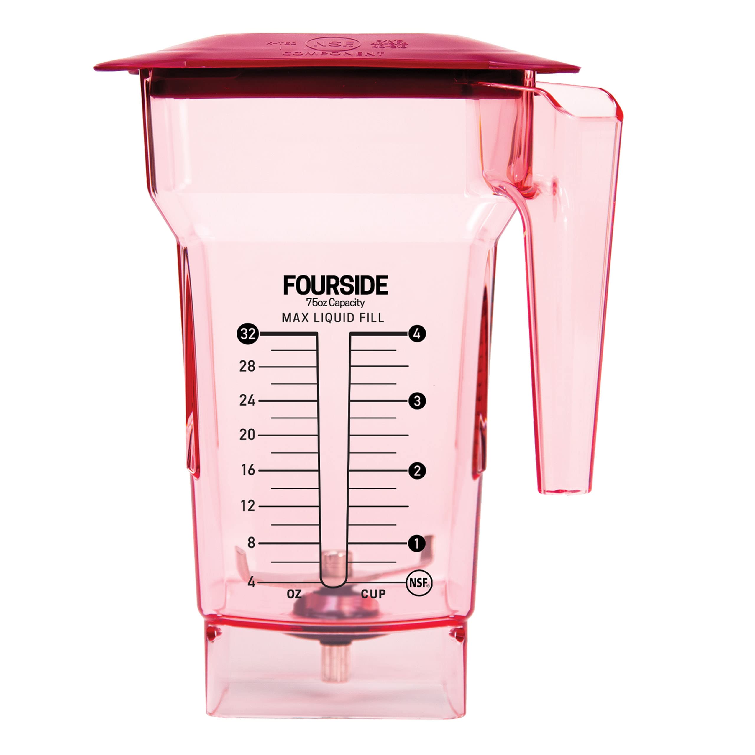 Amazon.com: Blendtec 75 oz FourSide Commercial Jar - Four-Sided