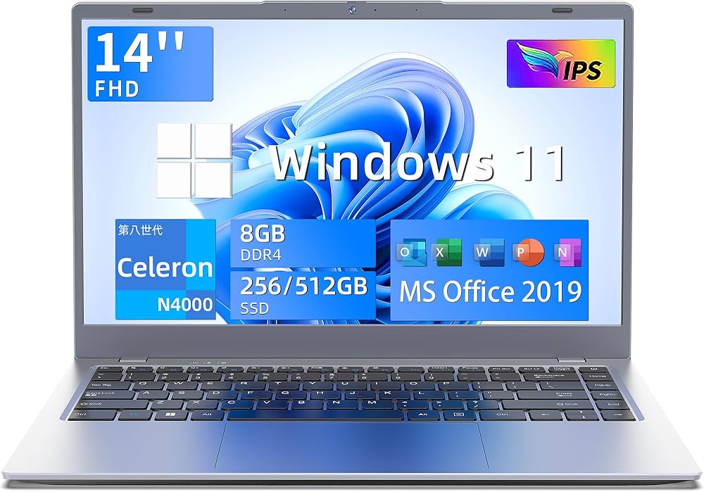 Amazon.co.jp: Dobios ノートパソコン【MS Office 2019搭載】【windows