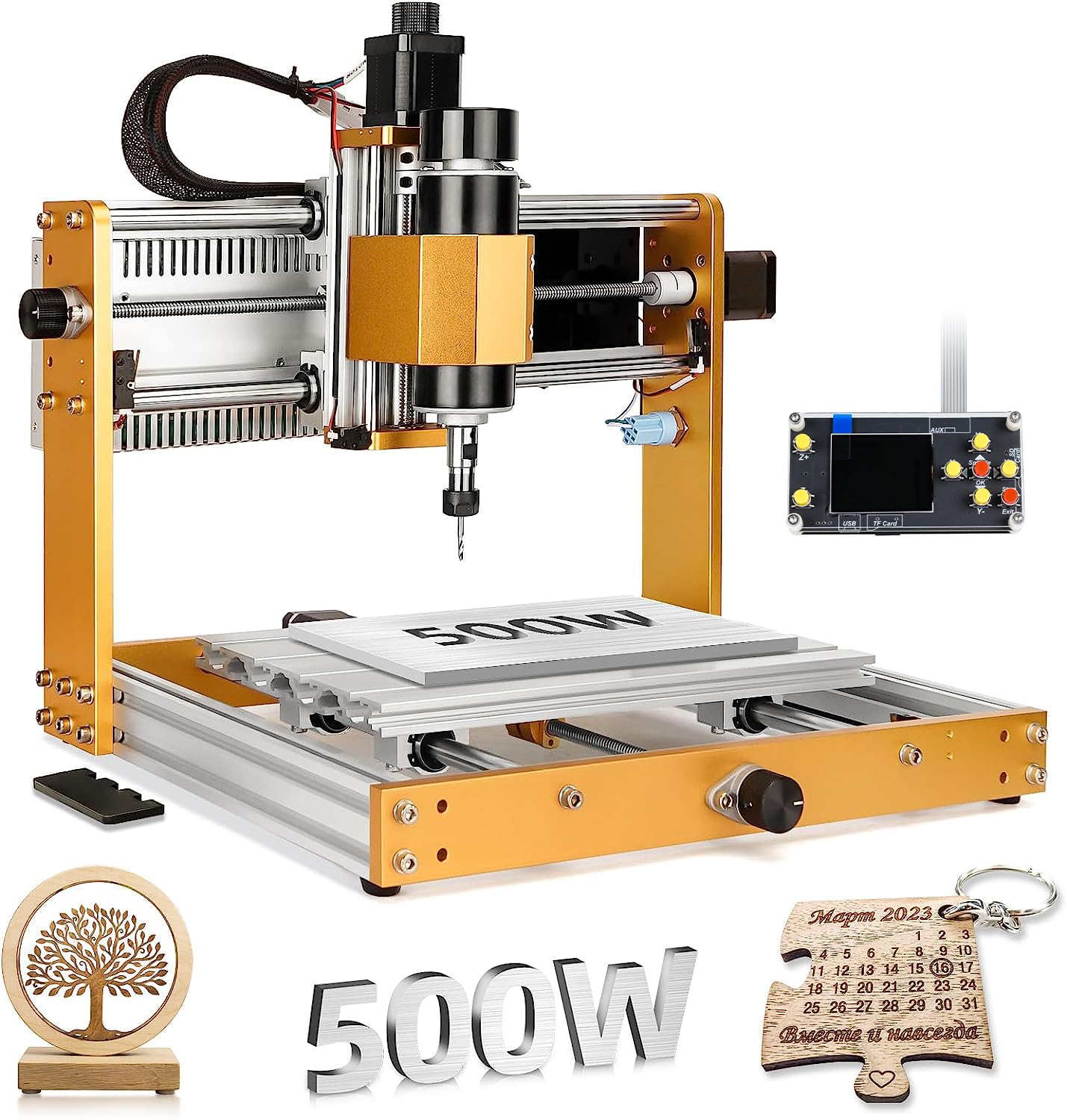 Amazon | LUNYEE 3018 PRO MAX CNC フライス盤 500W オールメタル CNC