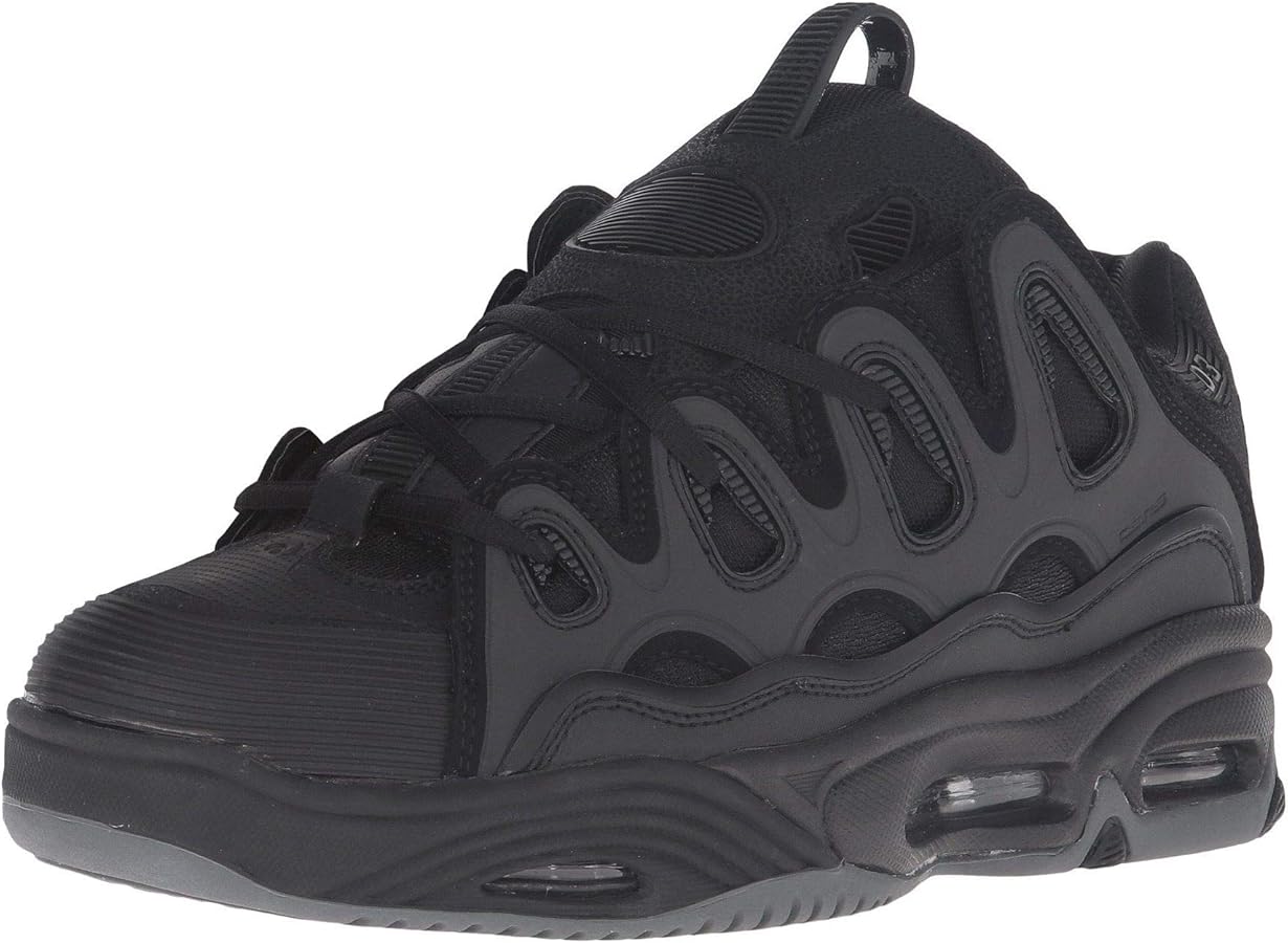Amazon.com | Osiris D3 2001 Black Black Mens Skate Trainers Shoes