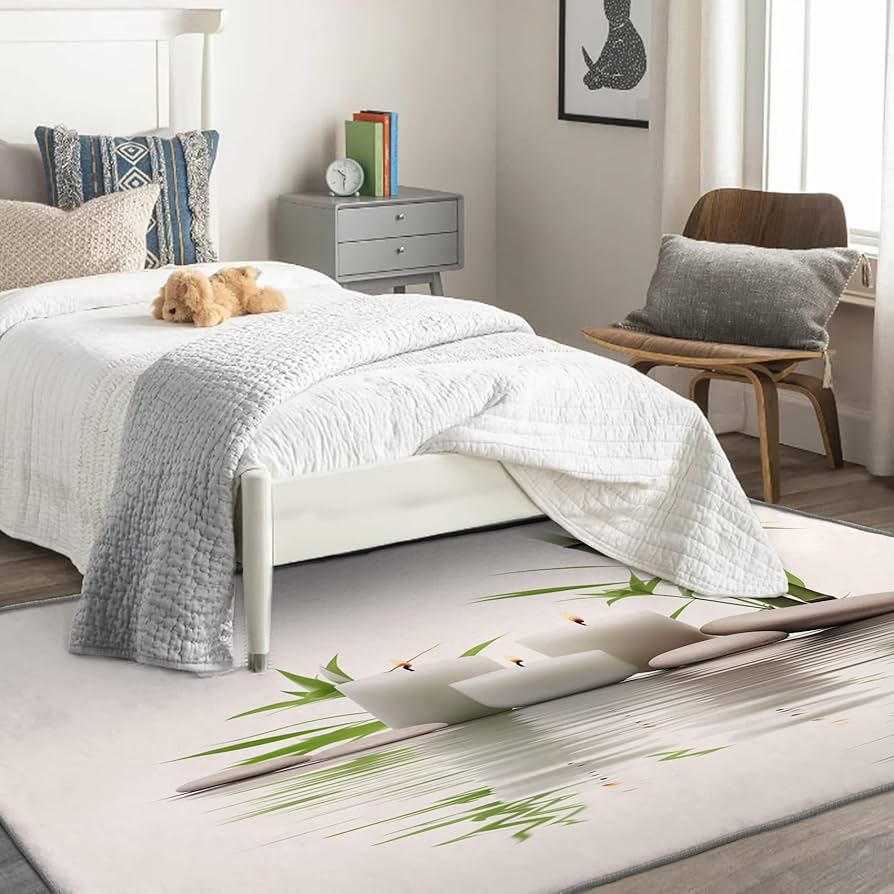 Amazon.com: Zen Rug & Home Decor - 4x6 Rug, Zen Garden Rugs for