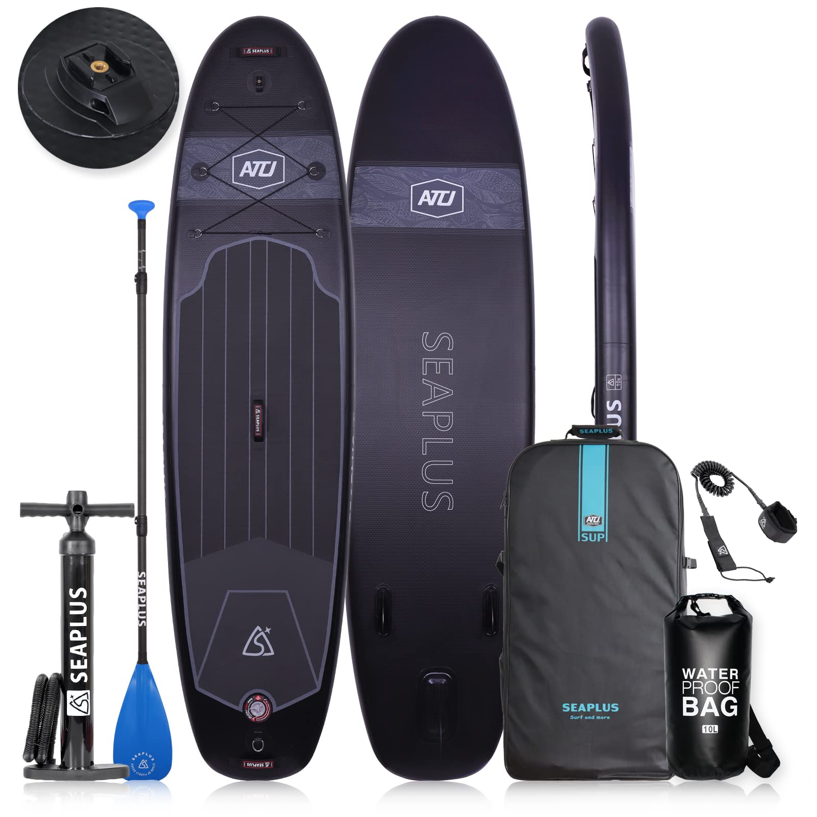 Amazon.co.jp: SEAPLUS SUP Inflatable Stand Up Paddleboard