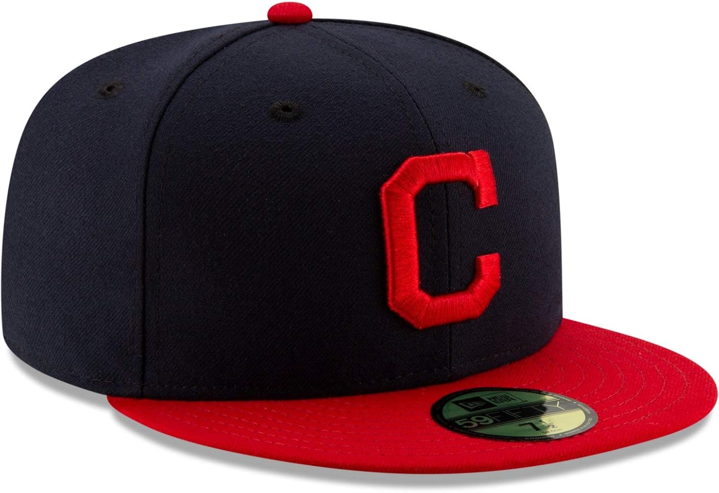 Amazon.com : New Era 59Fifty Cap - Authentic Cleveland Indians