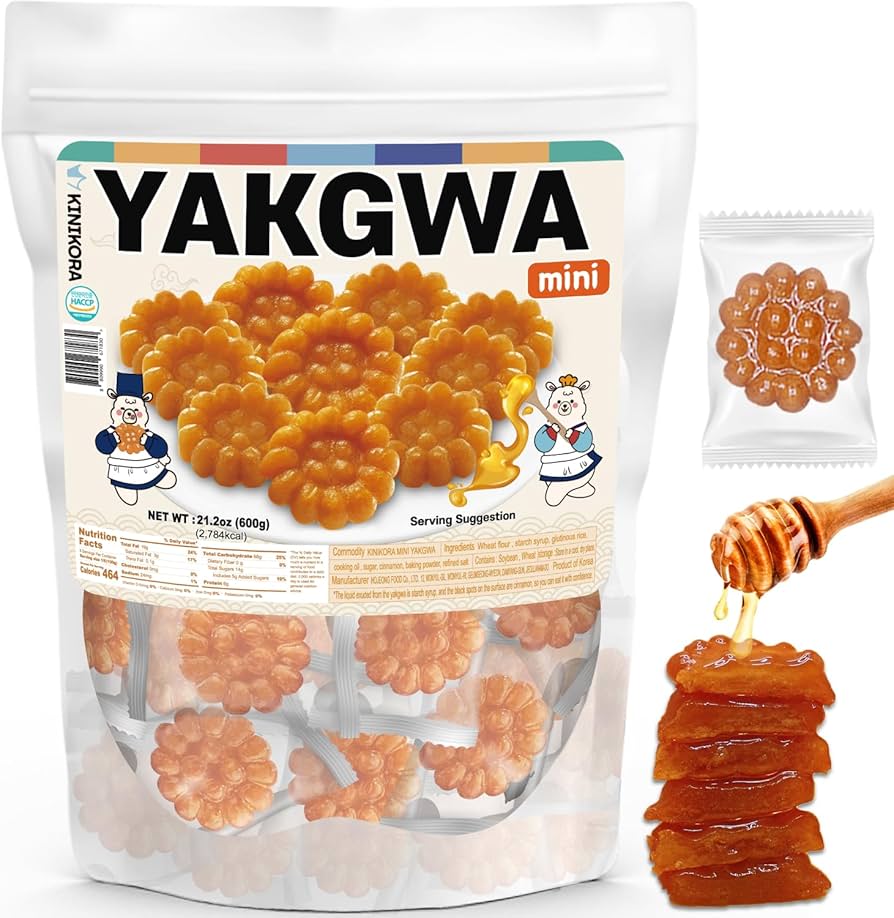 Amazon.com: KINIKORA Mini Yakgwa (21.6oz, 600g) I Korean