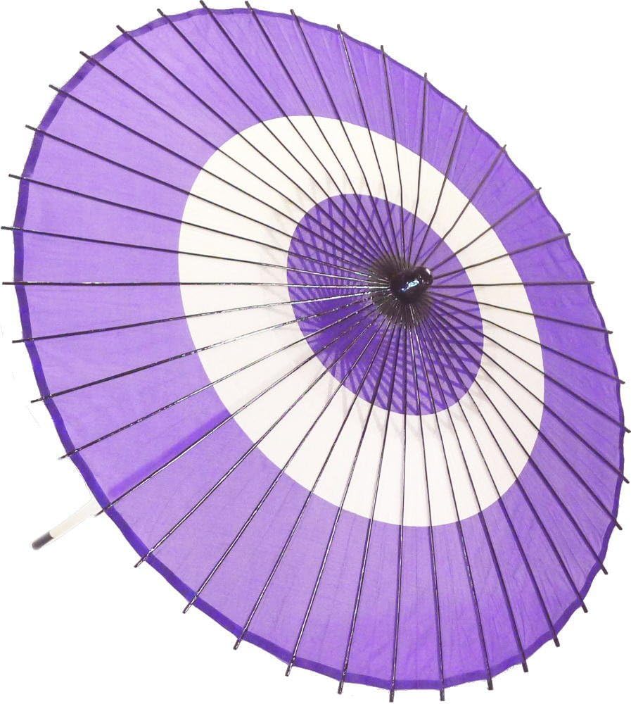 Amazon.co.jp: 絹傘 助六（2本継）継ぎ柄 踊り小道具 舞傘 小道具 和