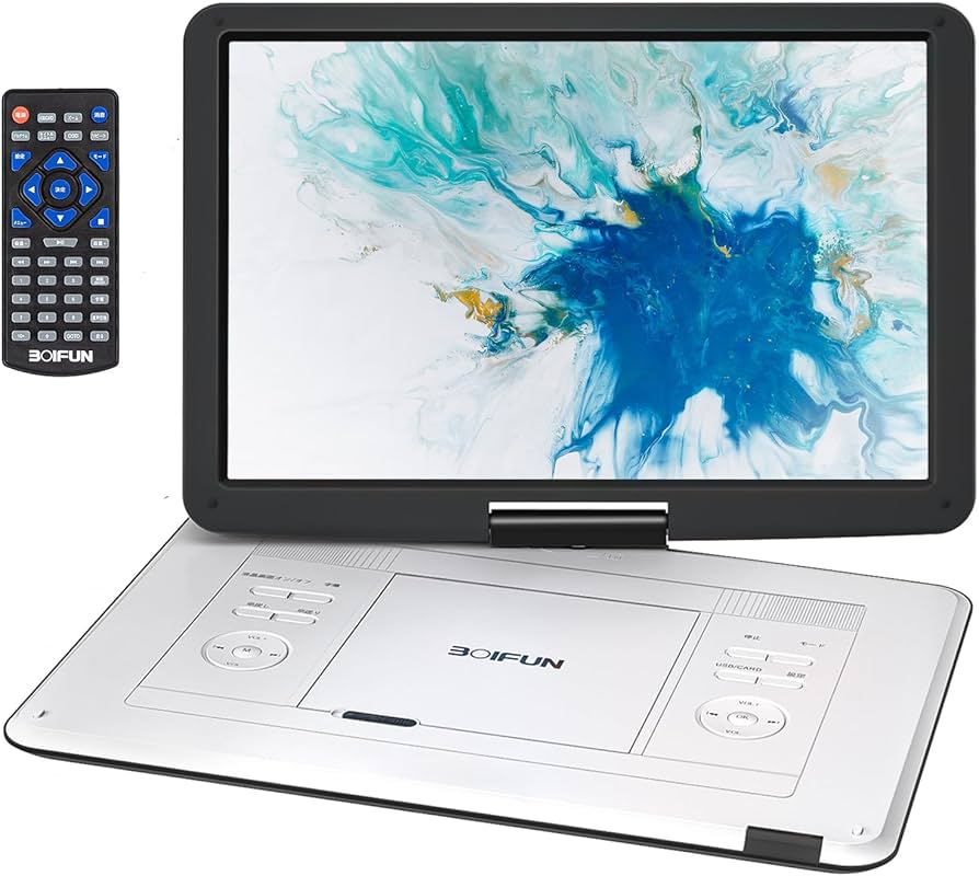 Gambians 週末特価BOIFUN ポータブルCD・DVDプレーヤー Amazon.com: 15.7