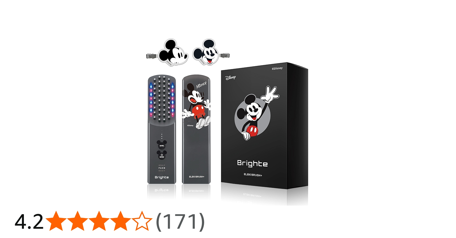 Brighten ミッキーマウスデザイン ドライヤー 数量限定✨ ミッキー