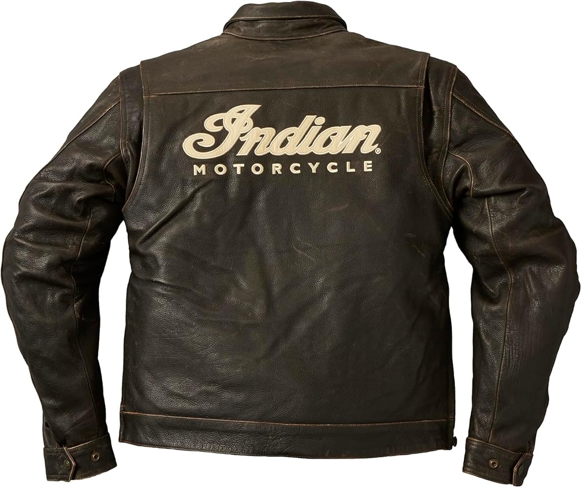 Amazon.com: Indian Motorcycle Men's Leather Classic Riding Jacket