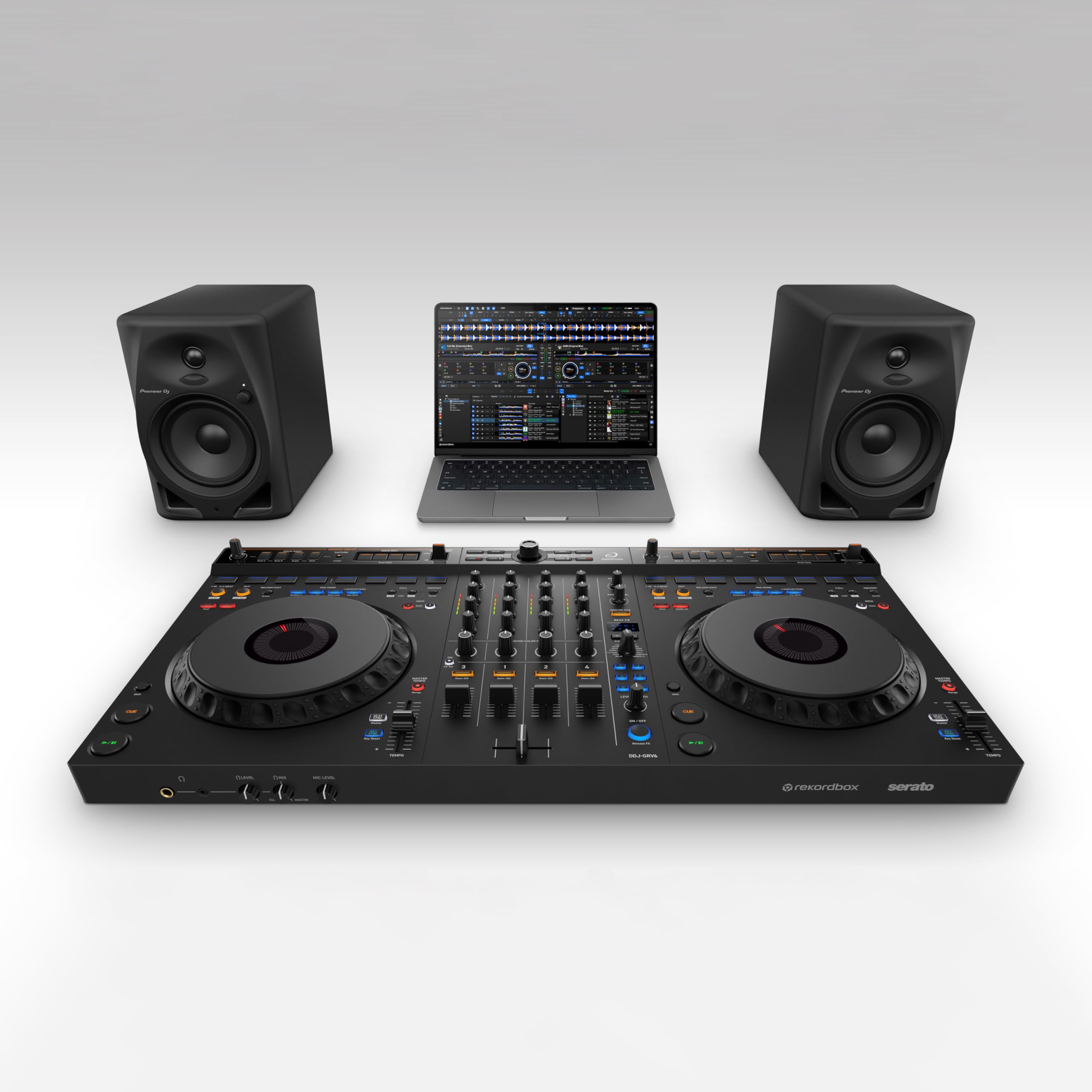Amazon.com: AlphaTheta DDJ-GRV6 4-channel DJ Controller with
