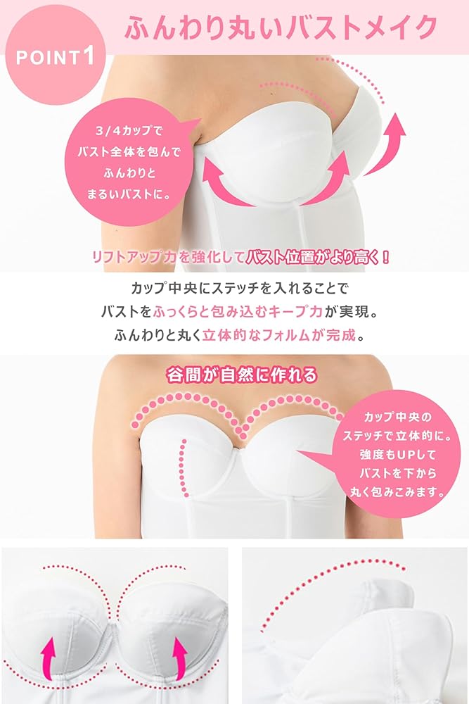 Amazon | [whiteangel] ブライダルインナー セット 5点セット タップ