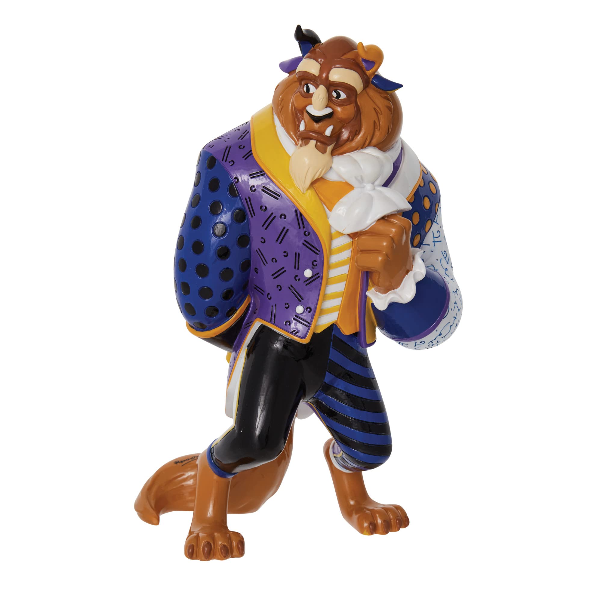 Amazon.com: Enesco Disney by Romero Britto Beauty and The Beast