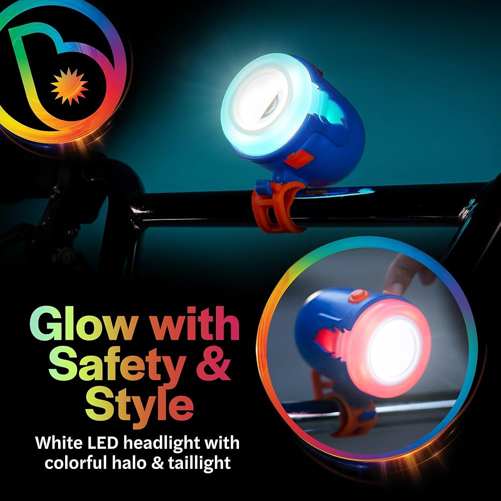 Amazon.com : Brightz RideBrightz LED Bike Headlight and Tail Light