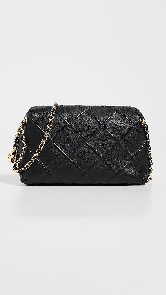 未使用級✨トリーバーチ フレミング ボディバッグ キルティング レザー