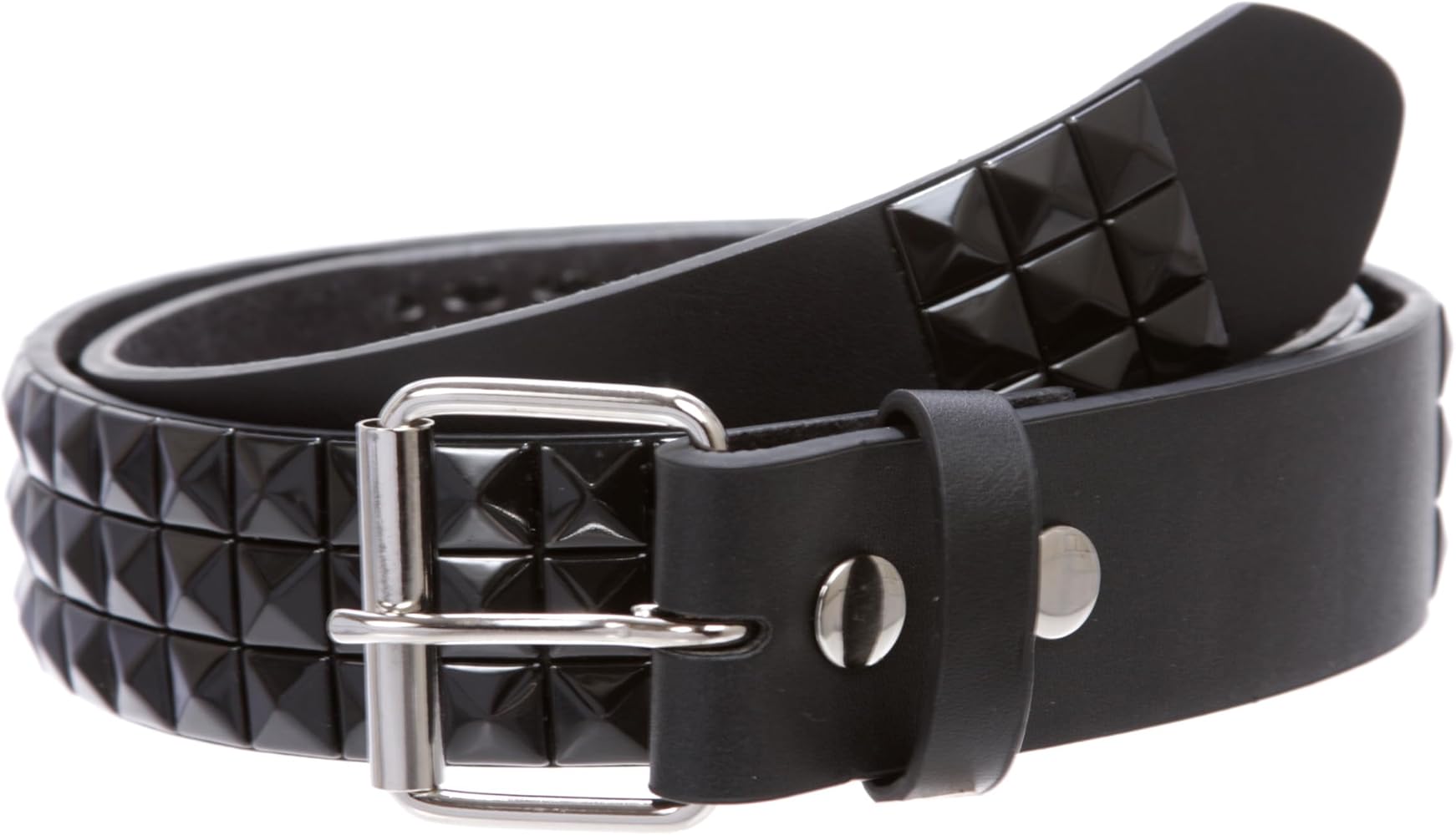 Amazon.com: Snap On Solid Color Punk Rock Star Pyramid Studded