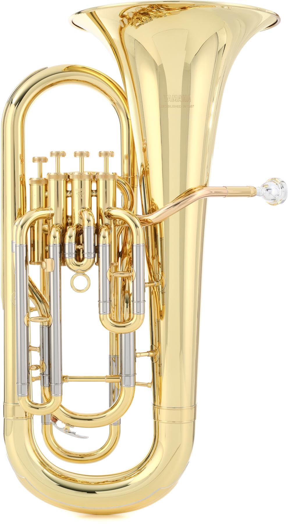 Amazon.com: Yamaha YEP-321 4-valve Intermediate Euphonium - Clear