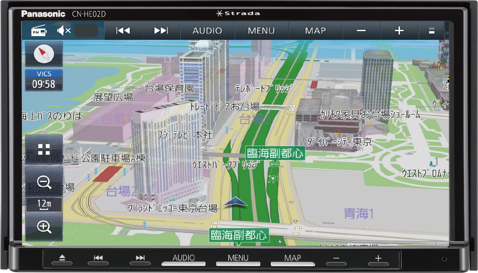 Amazon.co.jp: Panasonic CN-HE02D Car Navigation System, 7 Inch CN