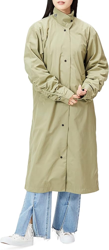 Amazon | [アディダス] コート PRSVE オーバーサイズフィット ロング