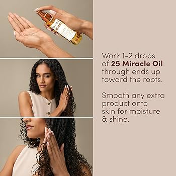 Amazon.com: Mizani 25 Miracle Nourishing Hair Oil - for Curly Hair