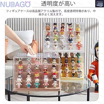 Amazon.co.jp: NUBAGO フィギュアケース ディスプレイケース アクリル
