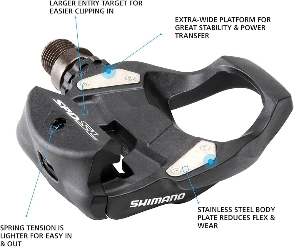 Amazon.com : SHIMANO PD-RS500 Recreational Road Bike Pedal