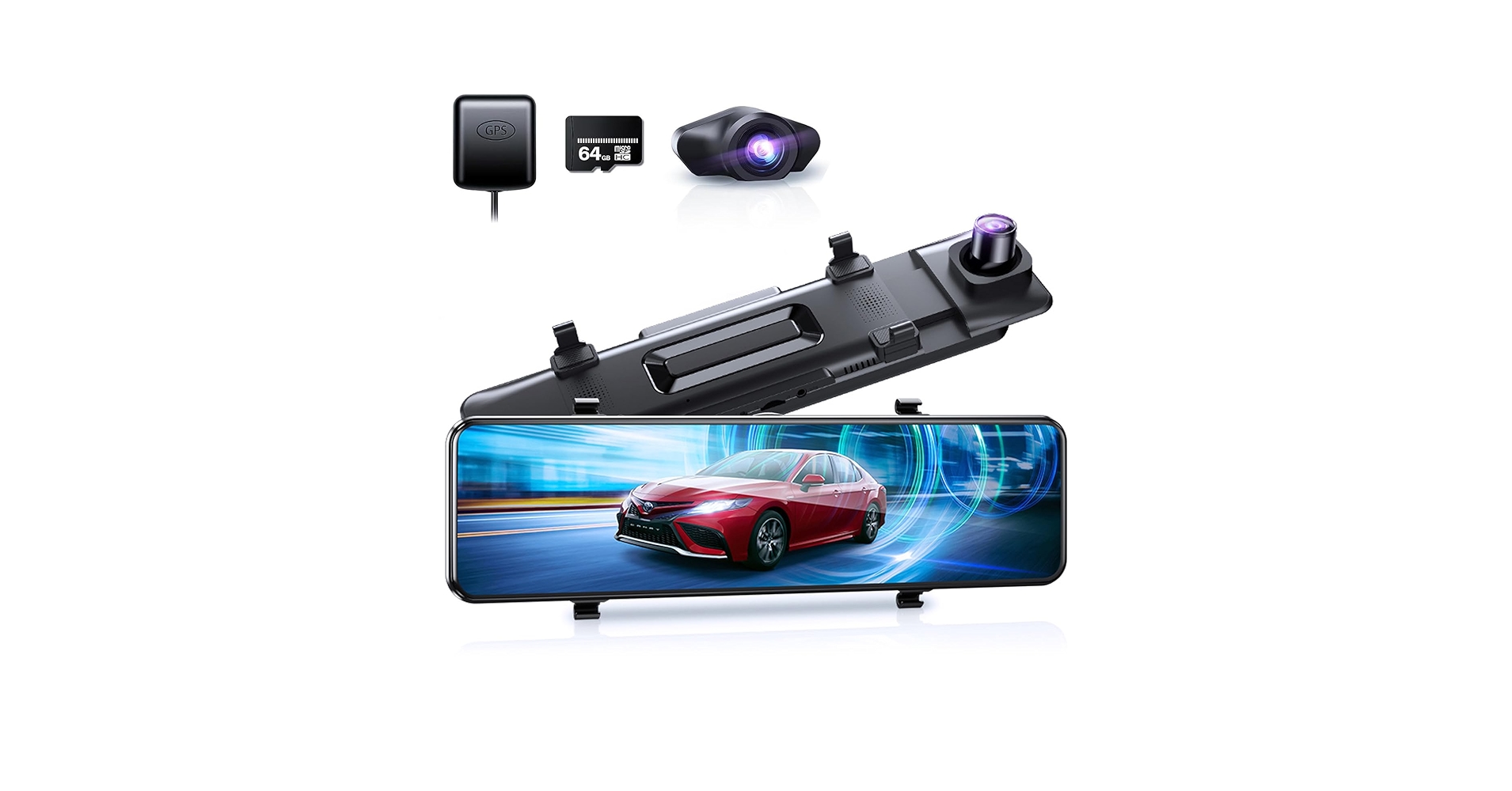 未開封・未使用】 ドライブレコーダー ミラー型 4K画質開封・未使用