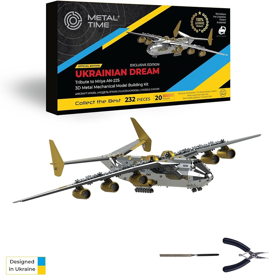 Amazon.com: METAL-TIME ANTONOV Mriya AN-225 Exclusive Edition