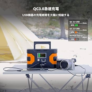 Amazon.co.jp: FlashFish ポータブル電源 大容量 家庭用蓄電池