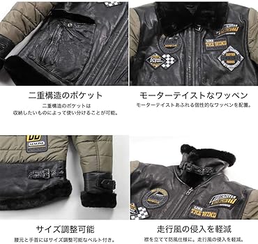 Amazon.co.jp: デグナー(DEGNER) アビエータージャケット プロテクター