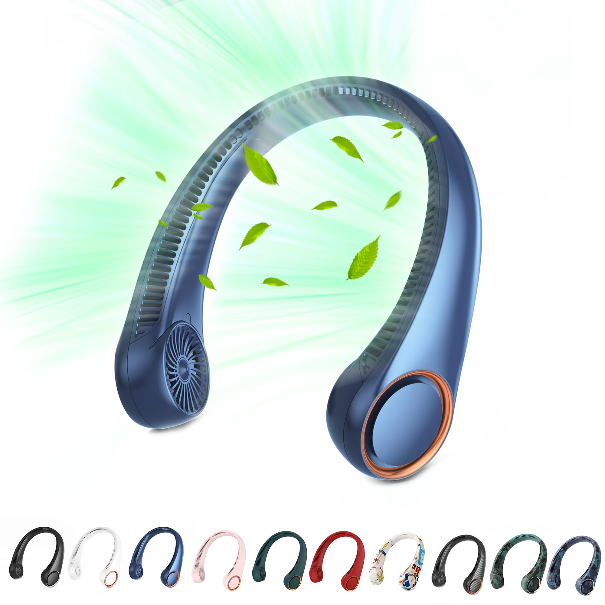 Amazon.com: Portable Neck Fan, Hands Free Bladeless Fan, 360