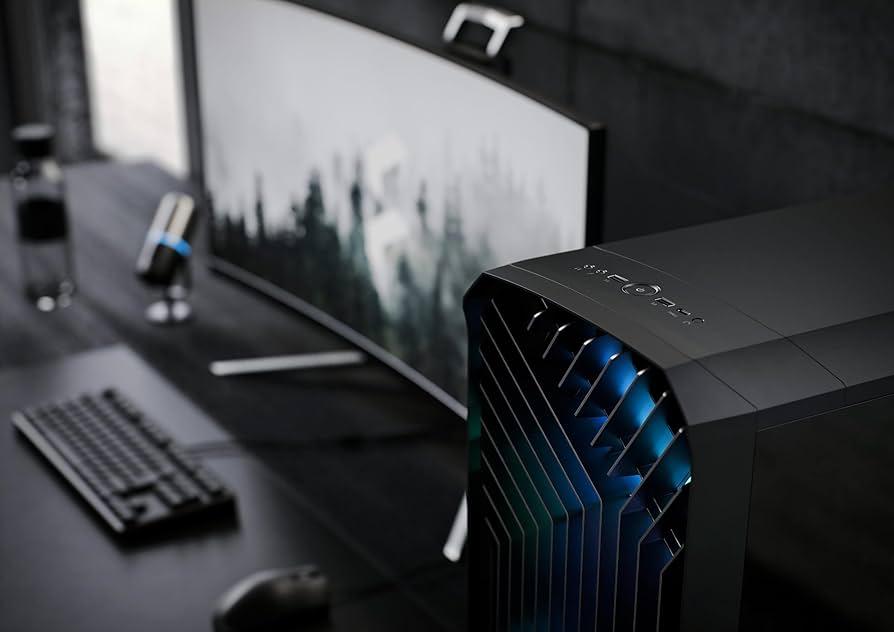 Amazon.com: Fractal Design Torrent RGB Black - Light Tint Tempered
