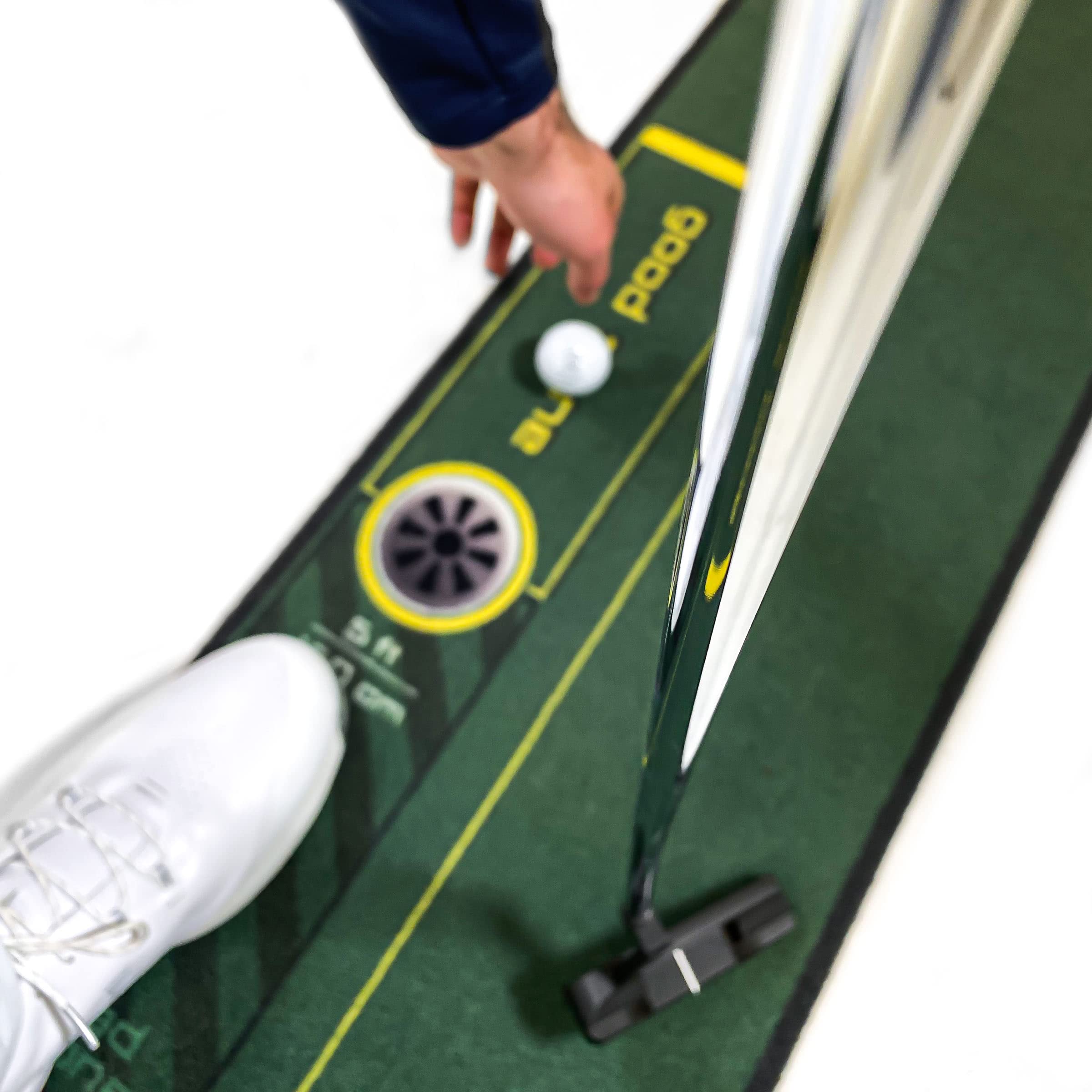 Amazon | WELLPUTT - ゴルフパッティングトレーニングマット - 10