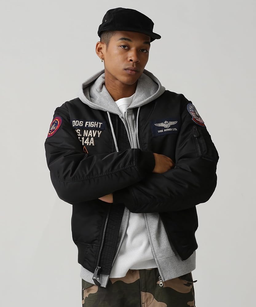 Amazon.co.jp: [Avirex] [アヴィレックス] ジャケット TOMCAT MA-1