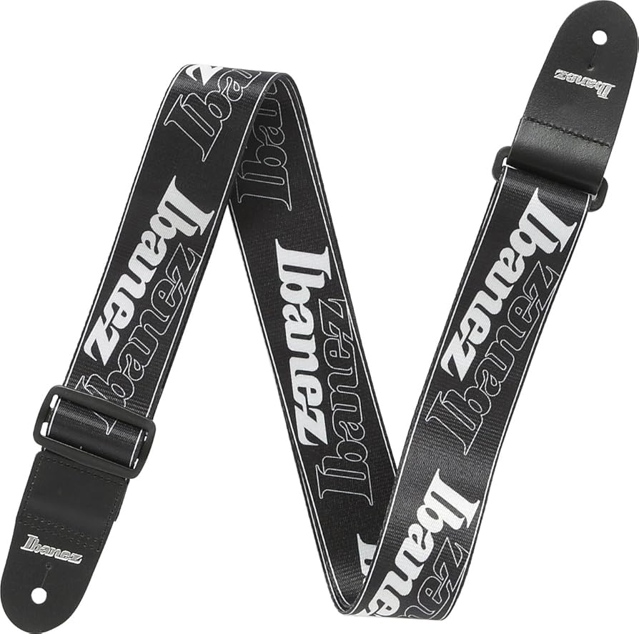 Amazon | IBANEZ GSD50-P6 Logo ギターストラップ | ギターストラップ