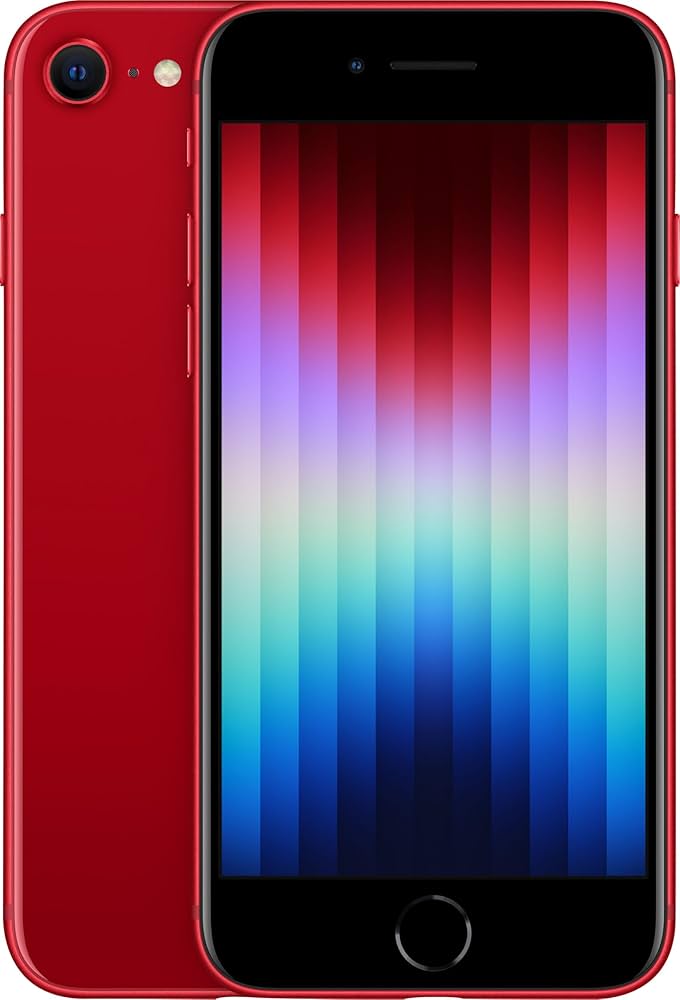 Amazon.com: Apple iPhone SE 3rd Gen, 64GB, (PRODUCT)RED - Cricket