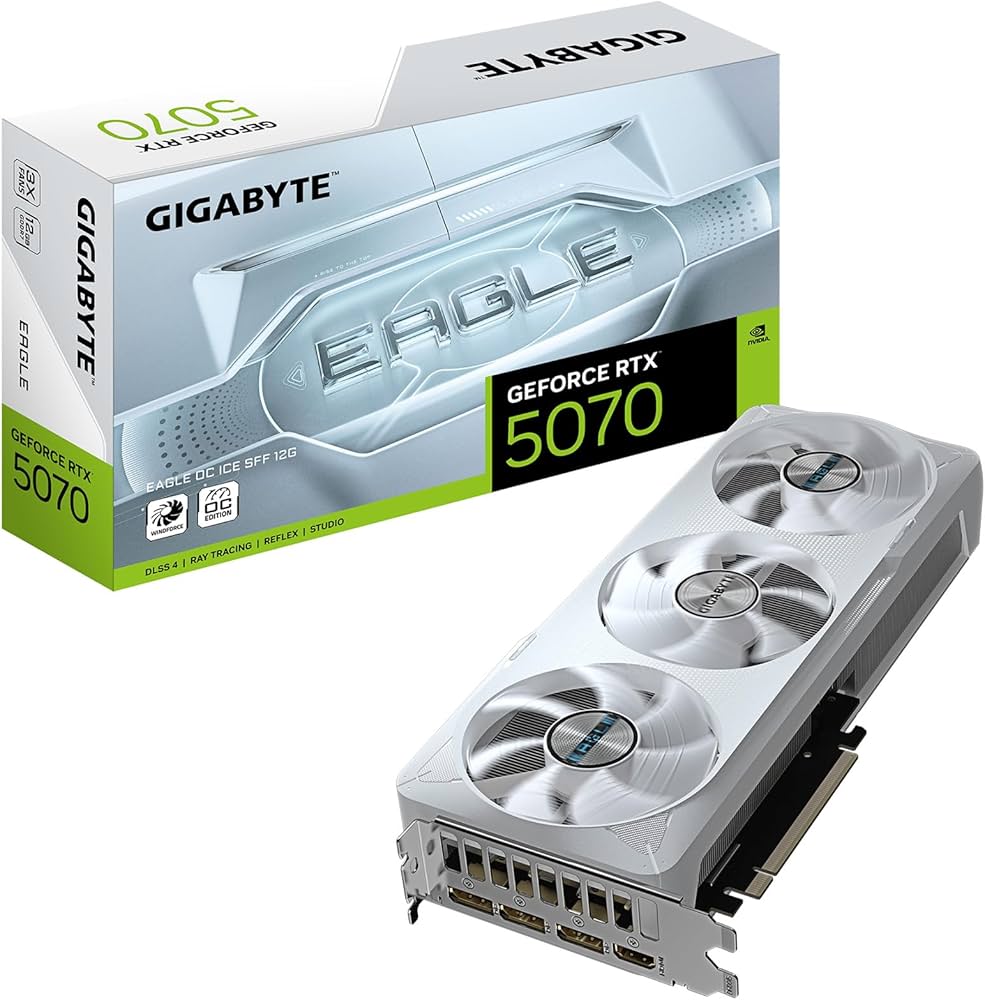 Amazon | GIGABYTE GeForce RTX 5070 Eagle OC ICE SFF 12G