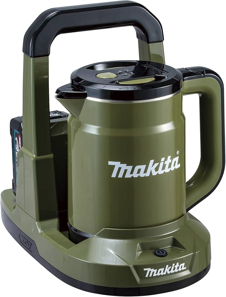 Amazon.co.jp: マキタ(Makita) 充電式ケトル（オリーブ） 40Vmax
