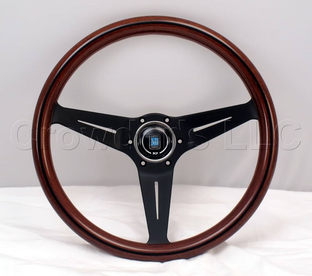 Nardi Steering Wheel Deep Dish Corn 350 mm Mahogany Wood With
