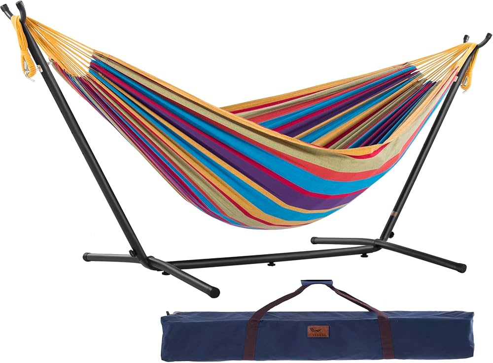 Amazon | Vivere 全米が愛したハンモック ダブルサイズ トロピカル