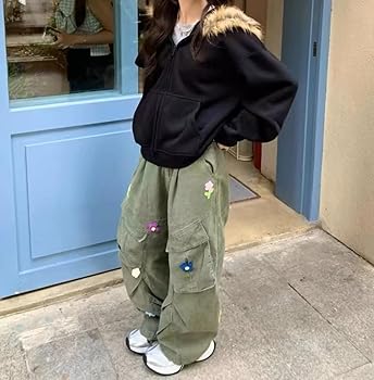 Amazon.com: Hesaco Y2k Zip Up Hoodie Fur Hooded Jacket Graphic