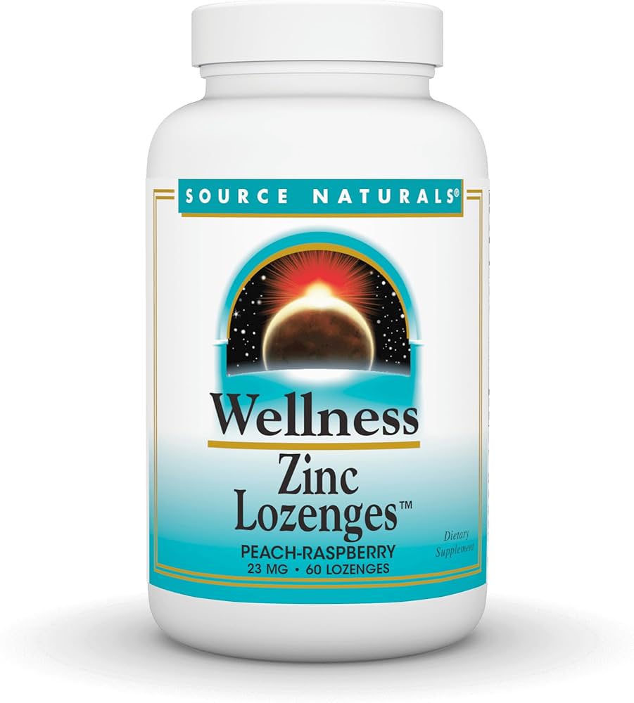 Amazon.com: Source Naturals Wellness Zinc Lozenges - 60 Lozenges